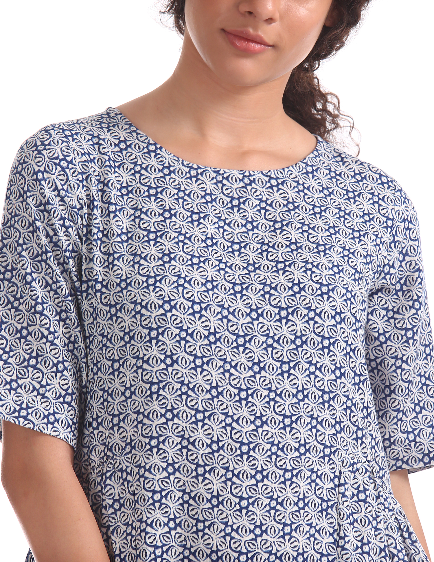 U.S. Polo Assn. Women Casual Wear Printed Dress
